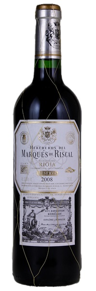2008 Marques de Riscal Rioja Reserva, 750ml