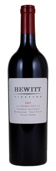 2017 Hewitt Vineyard Double Plus Cabernet Sauvignon, 750ml
