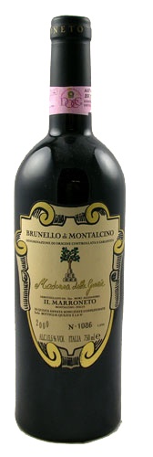 2000 Il Marroneto Brunello di Montalcino Madonna delle Grazie, 750ml