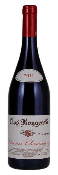 2011 Clos Rougeard (Foucault) Saumur Champigny Les Poyeux, 750ml