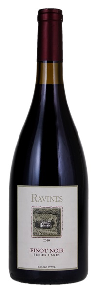 2010 Ravines Wine Cellars Pinot Noir, 750ml