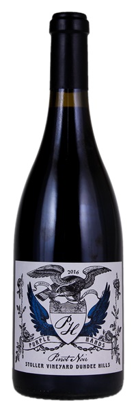 2016 Purple Hands Stoller Vineyard Pinot Noir, 750ml