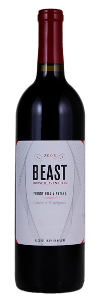 2005 Beast Phinny Hill Vineyard Cabernet Sauvignon, 750ml