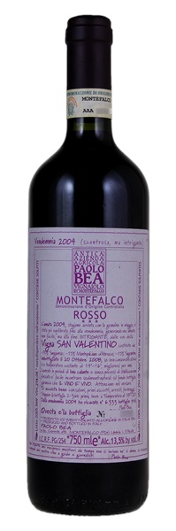 2004 Paolo Bea Montefalco Rosso San Valentino, 750ml