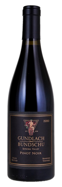 1999 Gundlach Bundschu Rhinefarm Vineyard Pinot Noir, 750ml