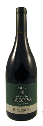 2007 Roessler Wines La Brisa Pinot Noir, 750ml