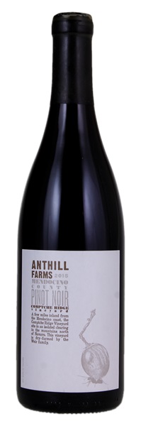 2015 Anthill Farms Comptche Ridge Vineyard Pinot Noir, 750ml