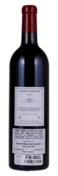 2010 Château L'Evangile, 750ml