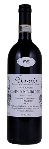 2015 Burlotto Barolo Vigneto Monvigliero, 750ml