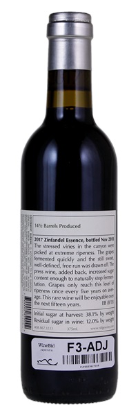 2017 Ridge Essence Zinfandel, 375ml