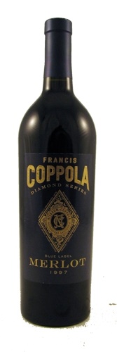 1997 Francis Ford Coppola Diamond Series Blue Label Merlot, 750ml