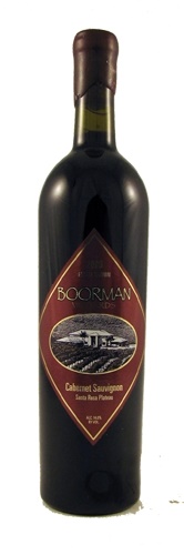 2000 Boorman Vineyard Santa Rosa Plateau Cabernet Sauvignon, 750ml