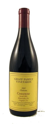 2002 Graff Family Vineyards Chalone Consensus, 750ml