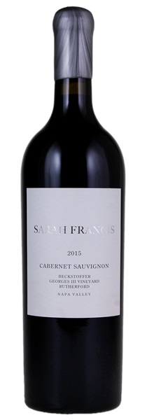 2015 Sarah Francis Beckstoffer Georges III Vineyard Cabernet Sauvignon, 750ml