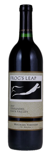 2017 Frog's Leap Winery Molinari Vineyard Zinfandel, 750ml