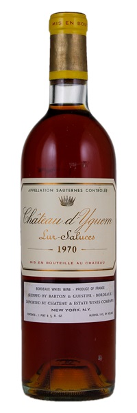 1970 Château d'Yquem, 750ml
