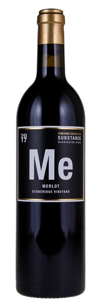 2017 Substance Vineyard Collection Stoneridge Vineyard Merlot, 750ml