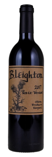 2017 B. Leighton Olsen Brothers Vineyard Petit Verdot, 750ml