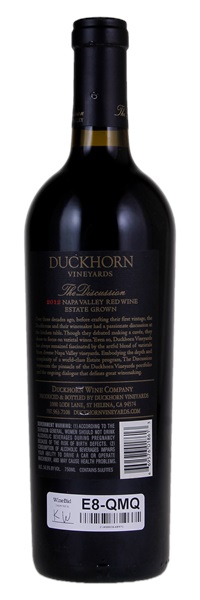 2012 Duckhorn Vineyards The Discussion, 750ml