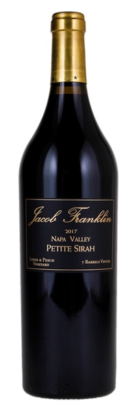 2017 Jacob Franklin Leeds & Pesch Vineyard Petite Sirah, 750ml