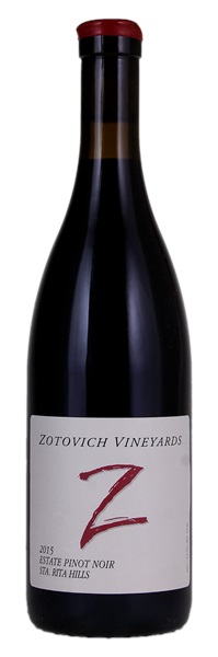 2015 Zotovich Family Vineyards Estate Pinot Noir, 750ml