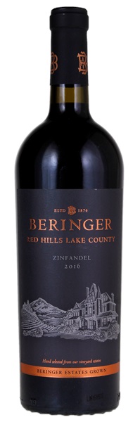 2016 Beringer Red HIlls Lake County Zinfandel, 750ml
