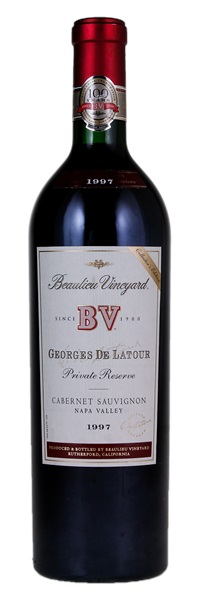 1997 Beaulieu Vineyard Georges de Latour Private Reserve Cabernet Sauvignon, 750ml