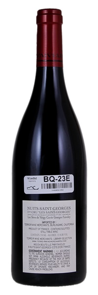 2005 Hospices de Nuits N-S-G Les St. Georges Les Sires De Vergy Cuvee G. Faiveley, 750ml