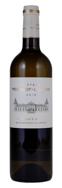 2015 Château Tronquoy-Lalande Blanc, 750ml