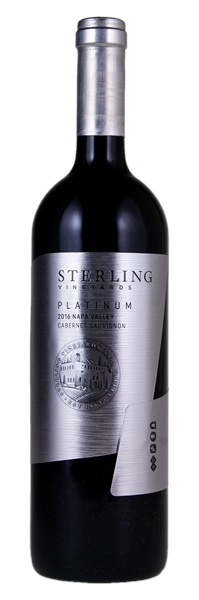 2016 Sterling Vineyards Platinum Cabernet Sauvignon, 750ml