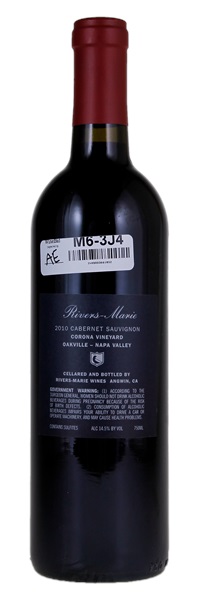 2010 Rivers-Marie Corona Vineyard Cabernet Sauvignon, 750ml
