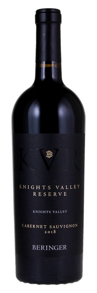 2018 Beringer Knights Valley Reserve Cabernet Sauvignon, 750ml