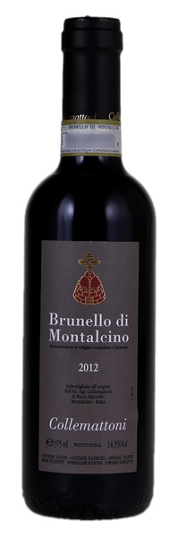 2012 Collemattoni Brunello di Montalcino, 375ml
