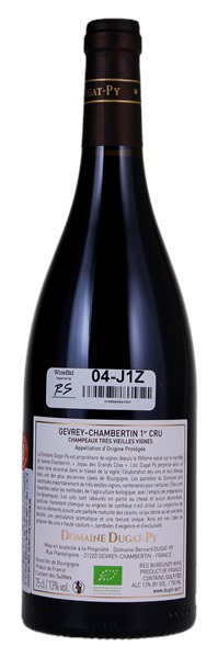 2018 Bernard Dugat-Py Gevrey Chambertin Champeaux Tres Vieilles Vignes, 750ml