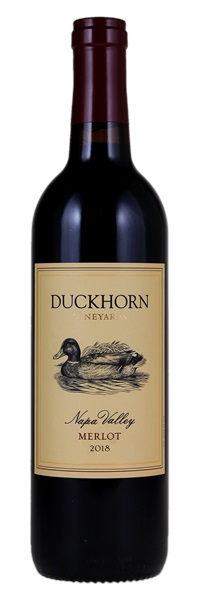 2018 Duckhorn Vineyards Napa Valley Merlot, 750ml