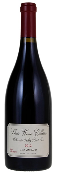 2012 Shea Wine Cellars Shea Vineyard Homer Pinot Noir, 750ml