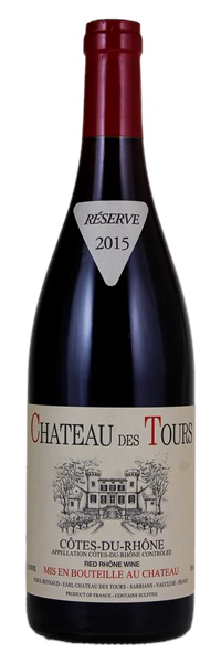 2015 Chateau des Tours Côtes du Rhône Reserve, 750ml