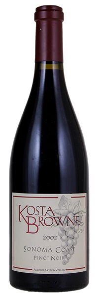 2002 Kosta Browne Sonoma Coast Pinot Noir, 750ml
