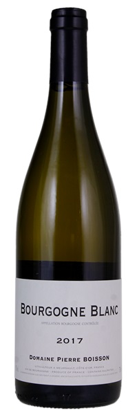 2017 Pierre Boisson Bourgogne Blanc, 750ml