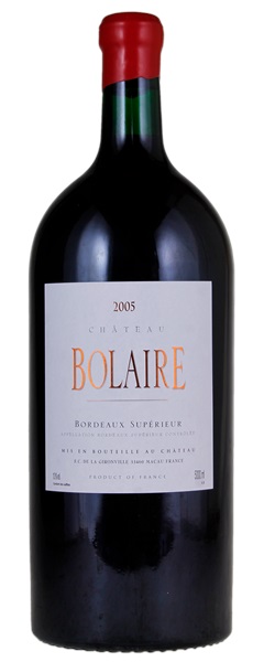 2005 Château Bolaire, 5.0ltr