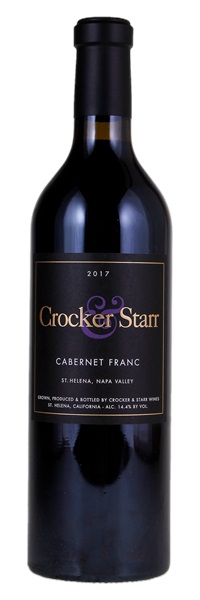 2017 Crocker & Starr Cabernet Franc, 750ml