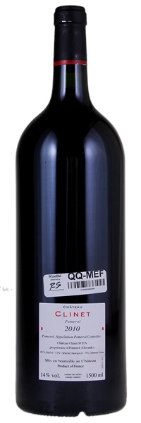 2010 Château Clinet, 1.5ltr