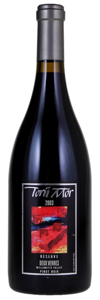 2003 Torii Mor Deux Verres Reserve Pinot Noir, 750ml