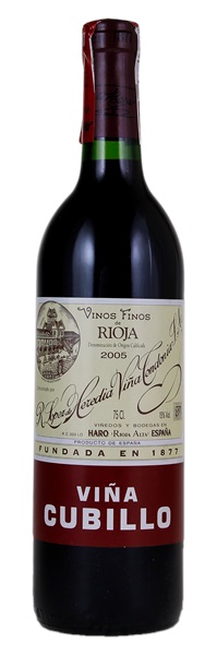 2005 Lopez de Heredia Rioja Vina Cubillo Crianza, 750ml