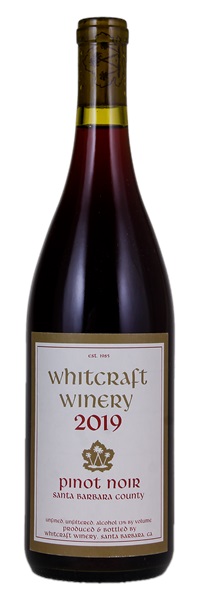 2019 Whitcraft Santa Barbara County Pinot Noir, 750ml