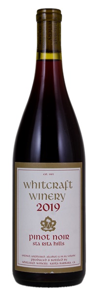 2019 Whitcraft Sta. Rita Hills Pinot Noir, 750ml