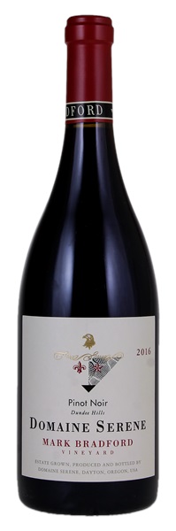 2016 Domaine Serene Mark Bradford Vineyard Pinot Noir, 750ml