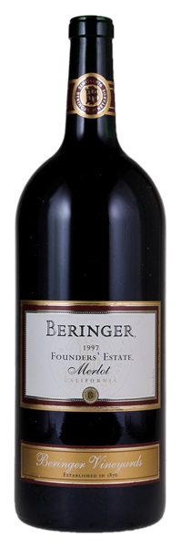1997 Beringer Founders Estate Merlot, 3.0ltr