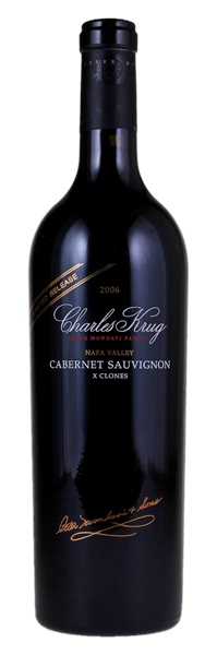 2006 Charles Krug X-Clones Limited Release Cabernet Sauvignon, 750ml