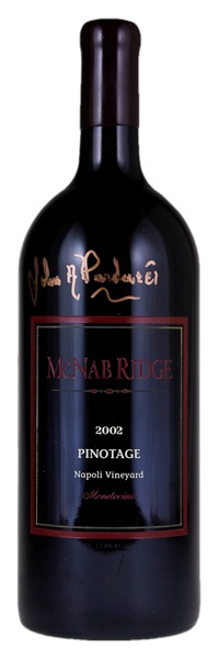 2002 McNab Ridge Winery Napoli Vineyard Pinotage, 3.0ltr